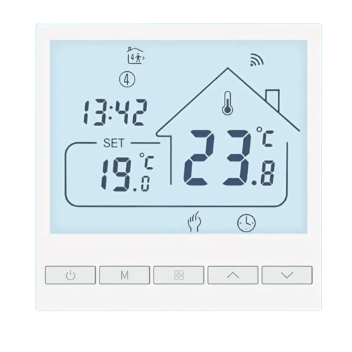 Терморегулятор Beok для газового и электрического котла белый